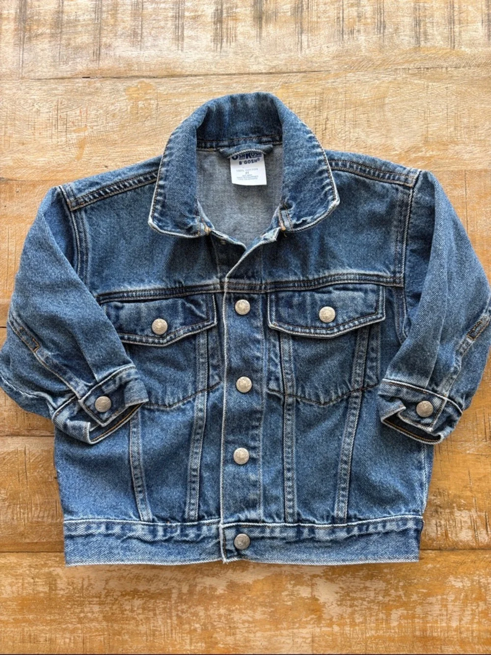 Vintage OshKosh Kids Jean Jacket 2t